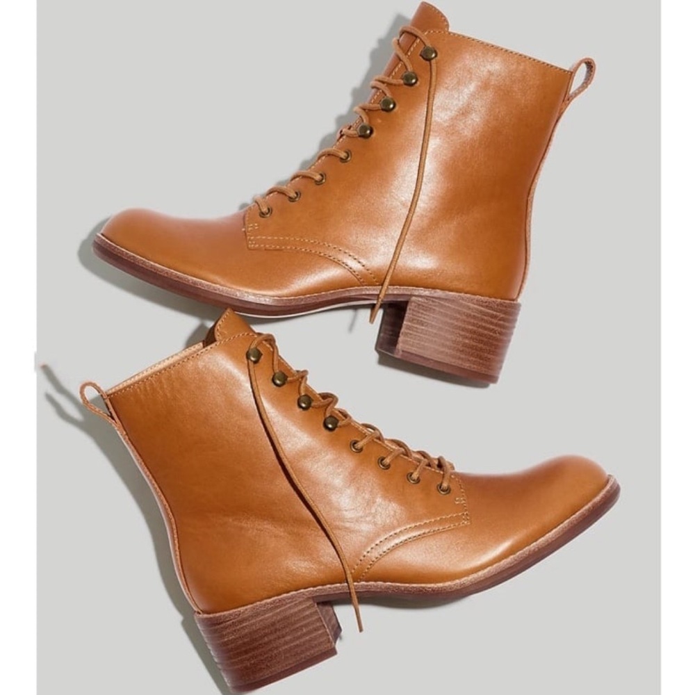 Madewell Patti Lace up boots